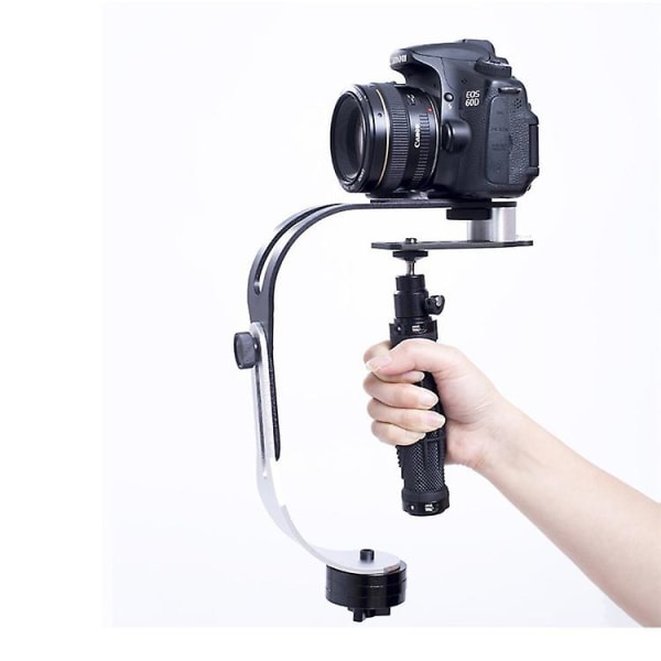 Bow Slr Camera Dv Video Handheld valokuvauskameran stabilointilaite Black