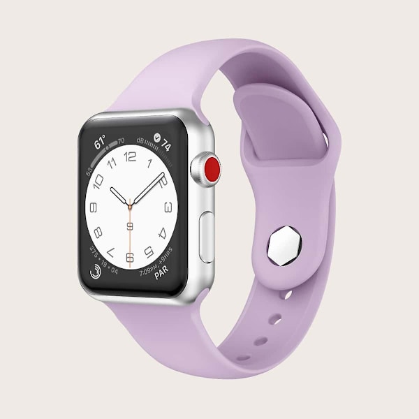 Band för Apple Watch Ultra 49mm Justerbart armband Ersättning med Hexagonal Stud Grön Purple E Apple Watch Ultra 49mm