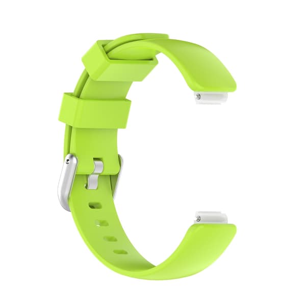 Til Fitbit Inspire 2 TPE-urrem S Lime Green