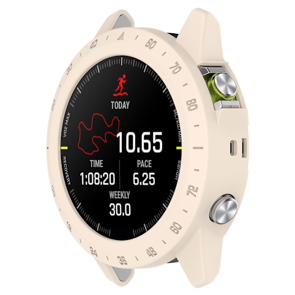 Garmin MARQ (Gen 2) -naarmuuntumaton kellokuori, PC-suojakehys asteikolla Beige