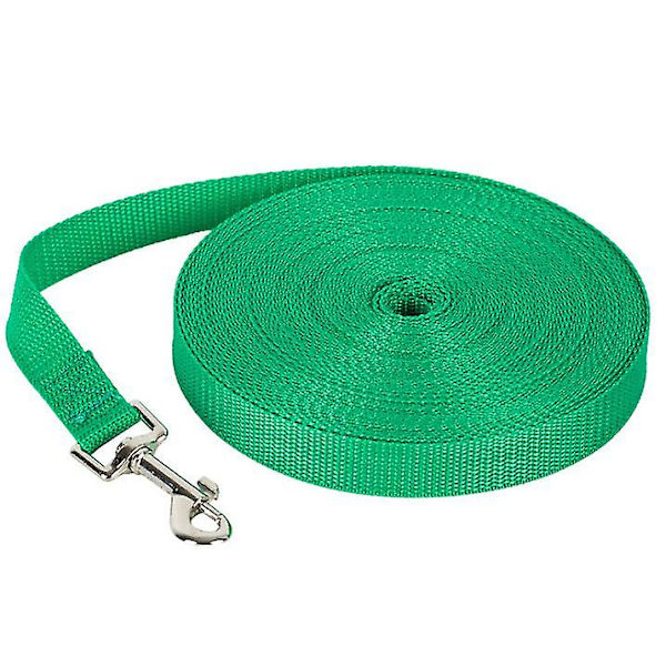 50m hundkoppel för husdjur, spårkoppel för utomhusbruk för stora hundar green 3m *2cm