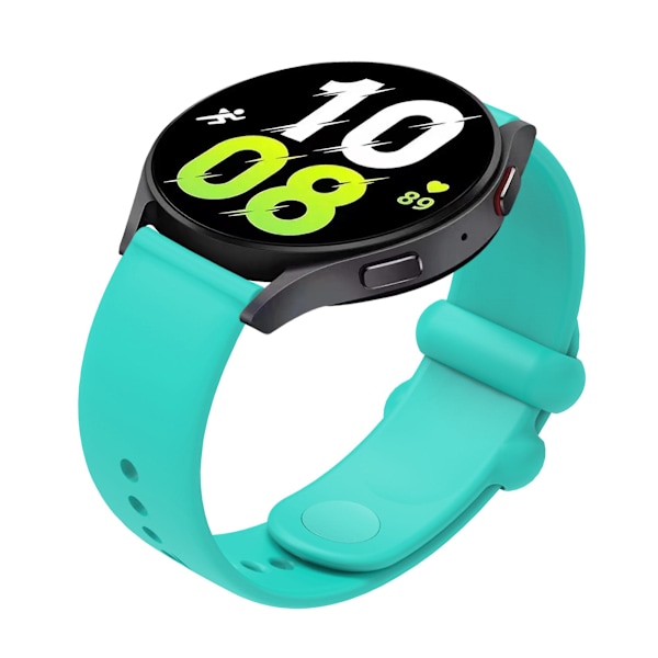 20mm knapspænde silikone rem til Garmin Vivomove 3 / Garminmove 3 Mint Green