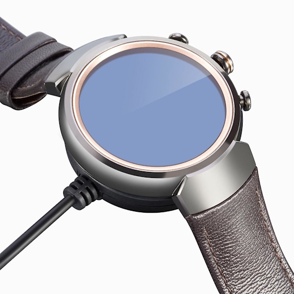 Strömadapter för Zen Watch 3 laddningsdocka bärbar laddningshållare svart