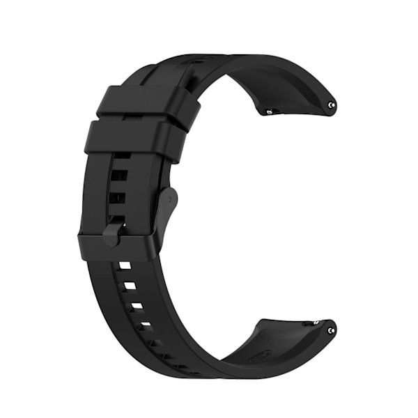För Huawei Watch GT 2 42mm armband med svart spänne Black
