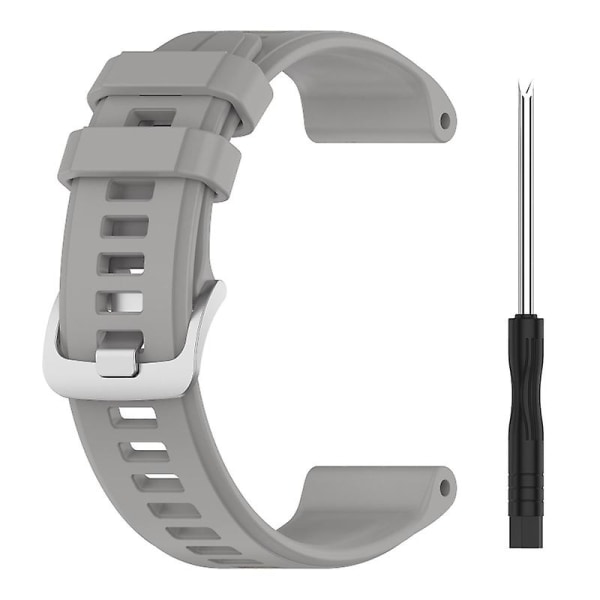 Watch till GarminForerunnerG1 Silikonrem Bälte Watch Armband Gray