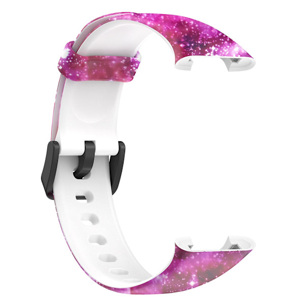 Sportband i mjukt silikon med mönstertryck för Xiaomi Mi Band 7 Pro, ersättningsarmband i standardstorlek Starry Sky