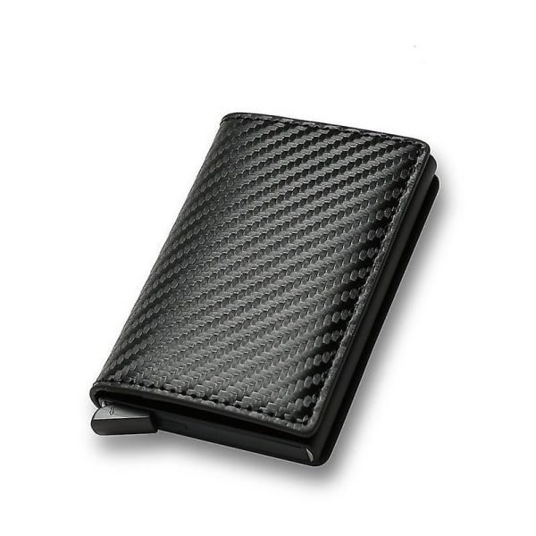 Carbon RFID - NFC Protection Wallet Card Holder Card Black one si