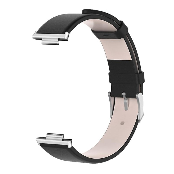 för Smart watch Läderrem Svettsäker För Huawei Watch Fit 2 CBand Hållbar Black