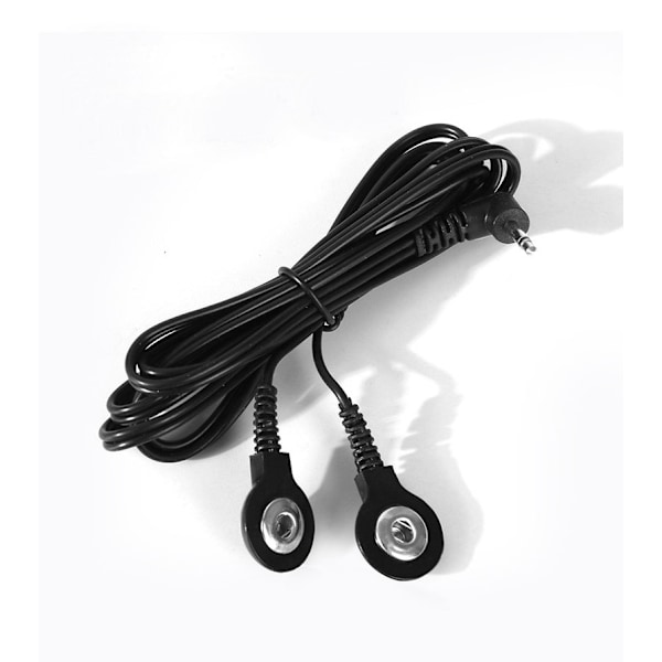 Muskelstimulator med Dubbelkontroll, Hög Intensitet, 2 Ledningar