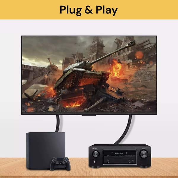 Adapter Toslink Digital Optisk Lydkabel (S/PDIF, ADAT, EIAJ), Gullbelagte Mann-til-Mann-kontakter (1M) 1M