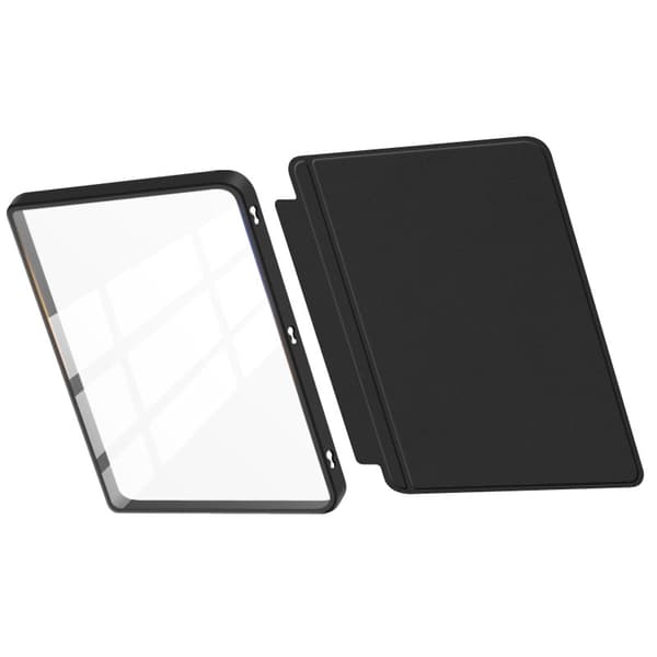 Etui - Til 7 tommer Kindle Paperwhite 12. generation 2024, Auto Sleep Wake, Split Etui (Sort)