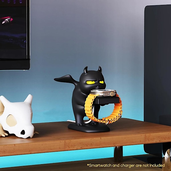 Ladeholder for Apple Watch i form av en drage