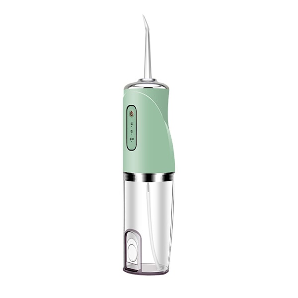 Oral Irrigator - USB-uppladdningsbar med 220 ml vattentank (Grön)