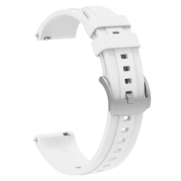 Huawei Watch GT 4 41mm:lle pehmeä silikoniranneke, rannekkeen vaihtotarvike - oranssi White