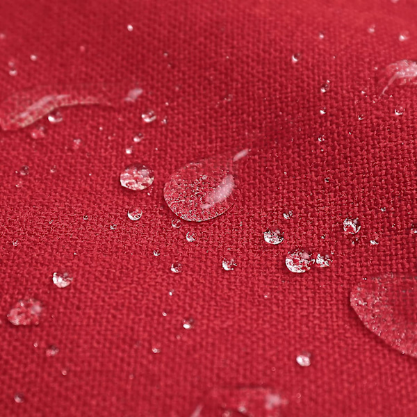 Uteputer til utemøbler Vanntette putetrekk Firkantet hagepute Farmhouse Lin Putetrekk Skall til uteplass Telt Sofa 18x1 Red 12 * 20 Inch