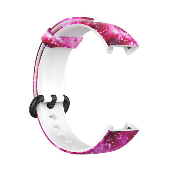 Mønstret printet urrem i silikone, justerbar smart watch rem til Xiaomi Redmi Watch/Mi Watch Lite Multicolor J Other Xiaomi Models