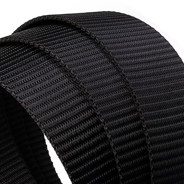 Belte med automatisk spenne i elastisk nylon 130 cm for menn (marineblå)
