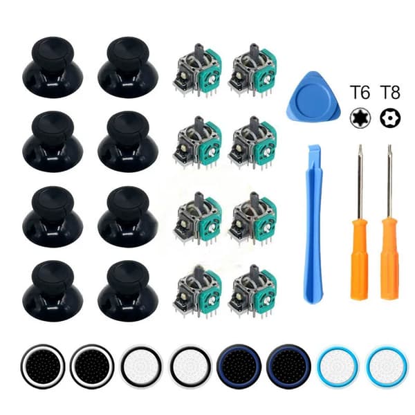 Udskiftningssæt til joystick-reparationsdele - Til Xbox One Xbox Series S/X-controller (T6/T8)B