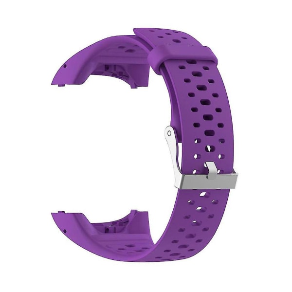 Polar M400 / M430 watch rannekoru silikoni musta purple