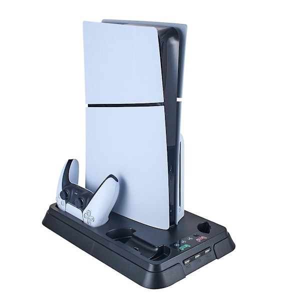 For Digital Version/Optical Drive Version Host Cooling Fan Handle Charging Base for Slim Charging Base A