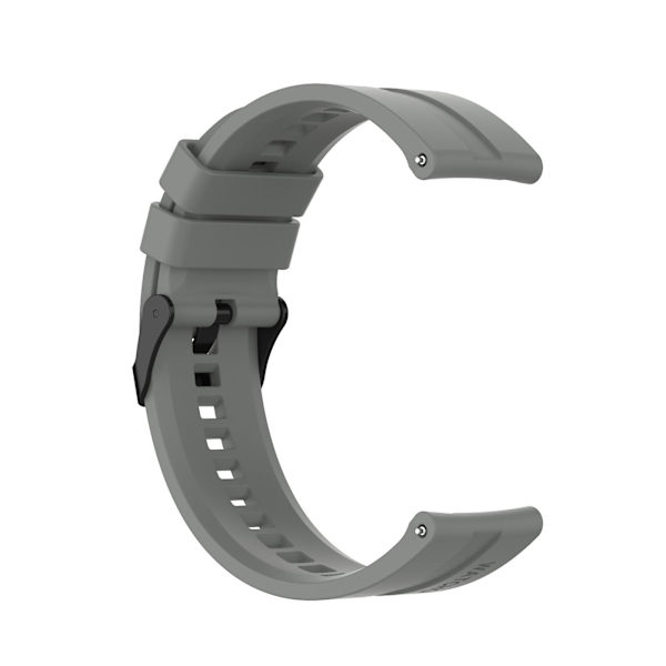 Til Huawei Watch Gt 2 46mm urrem med sort spænde Grey