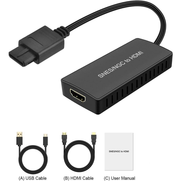 Nintendo64 til HDMI-konverter Hd Link-kabel N64