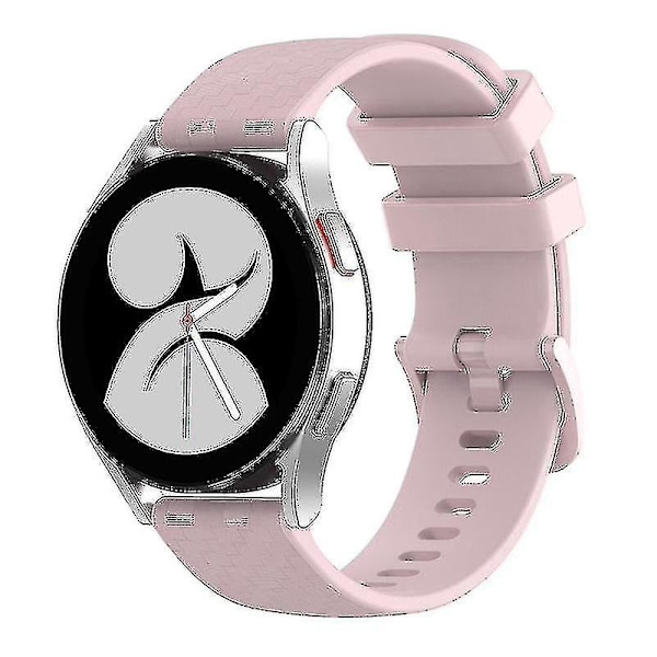 Garmin Samsung Polar Huami Huawei 20mm hiilikuitu silikoniranneke rannekorun vaihtohihna Rose Pink E Other Smartwatch Model