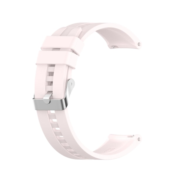 For Huawei Watch GT 2 42mm Watchband med sølvspenne Quicksand Pink