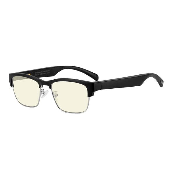 Smart Glasses Ky02, Bluetooth Audio Ai Oversættelse, Blåt Lys Blokerende Linser (Sølv)