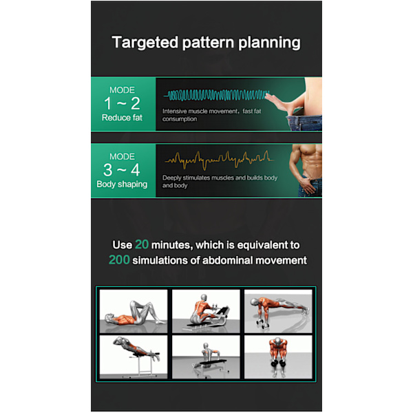 Bukmuskel Stimulator Ems Hemma Gym