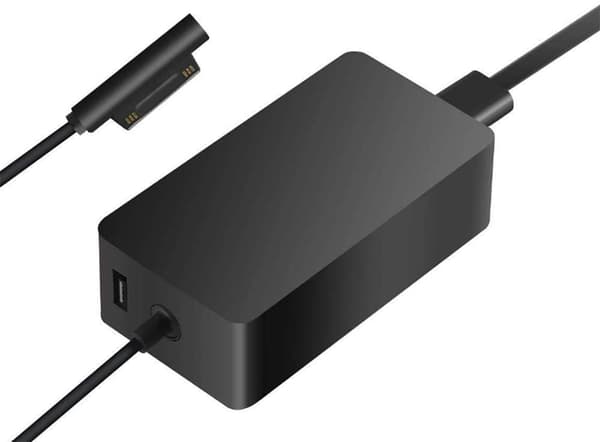 65W lader kompatibel med Microsoft Surface Pro X/7/6/5/4/3