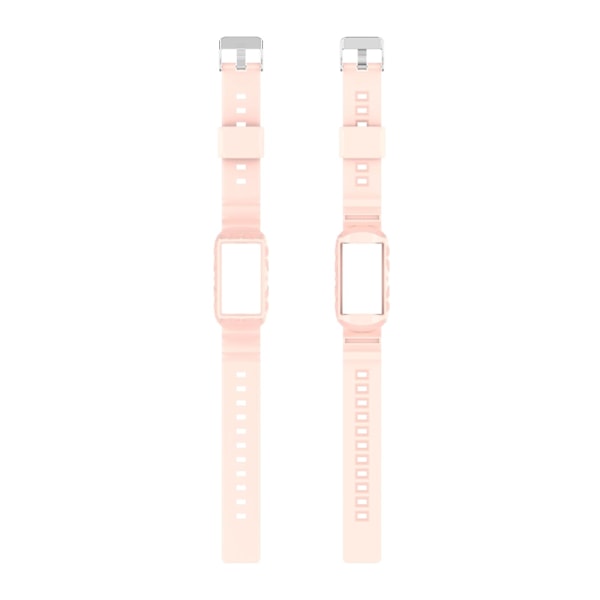 Silikon One Body Armor klokkearmbånd for Fitbit Charge 5 Pink