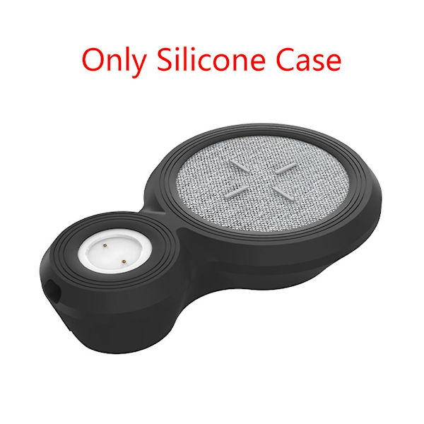 Silikone Smartwatch Trådløs Oplader Etui Til Ap61 Anti-Scratch Gummi Cover Black