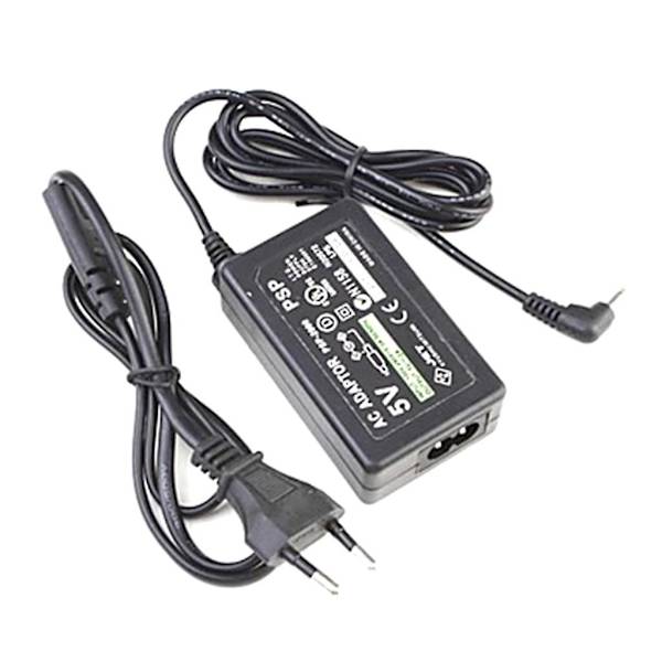 Laddare AC-strömadapterkabel för Psp 1000 / 2000 / 3000 EU