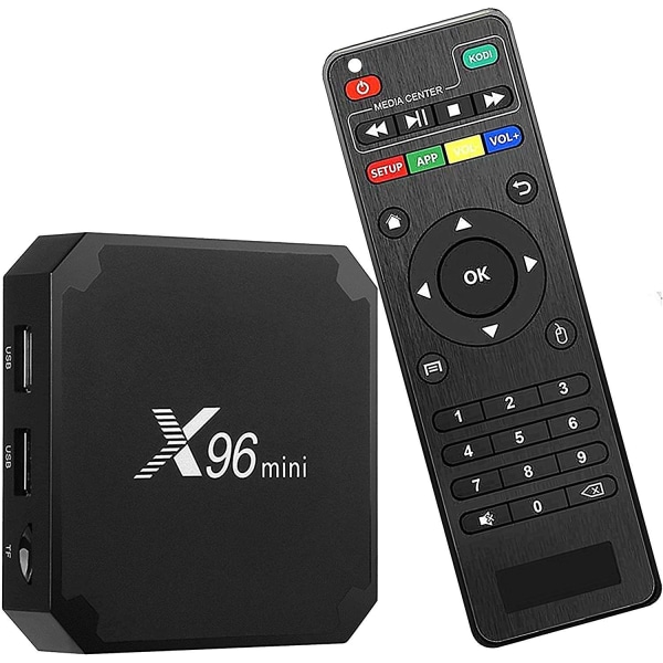 X96 Mini iptv Multimedia Streaming Android 9.0 Box / 4K Ultra HD WiFi TV Box Amlogic S905W Quad-Core