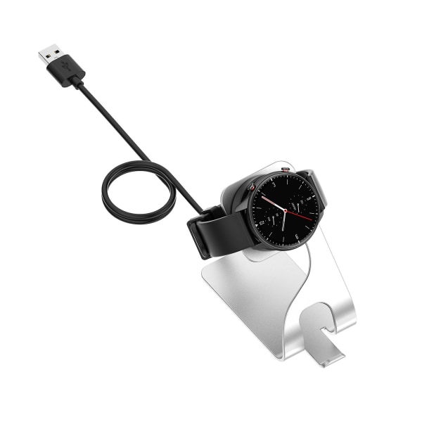 Dataställ USB Laddkabel Bas Magnetisk power Adapter för GTS4 Mini Gray