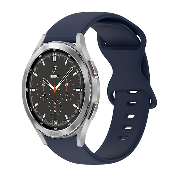 Silikonarmband för Samsung Galaxy Watch 4 Classic 46mm Navy Blue