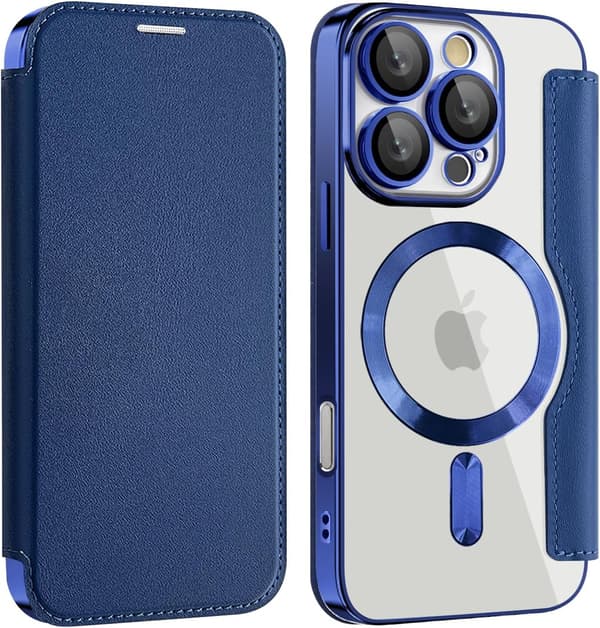 Deksler til iPhone 16 Pro kompatibel med Magsafe (kongeblå)