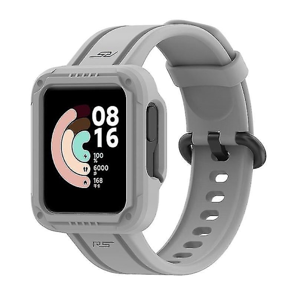 Håndledsremme til Xiaomimi Watchmi Watch 2/Mi Watch Lite/Mi Watch Lite 2 Smart Watch Rem Blød Håndledsrem Grey, Grey G Xiaomi Redmi Watch 2 L