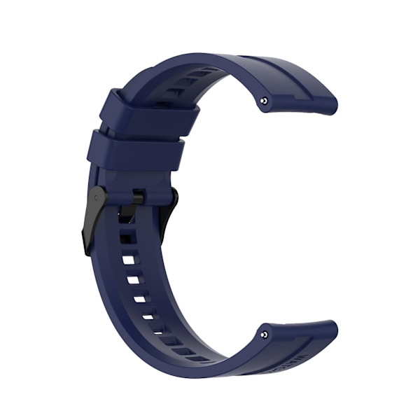Til Huawei Watch GT 2 42mm Rem med Sort Spænde Midnight Blue