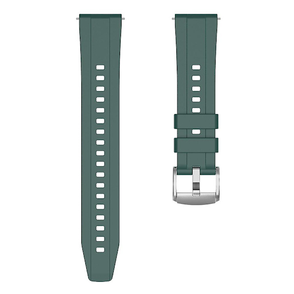 Huawei Watch GT 4 41mm:lle pehmeä silikoniranneke, rannekkeen vaihtotarvike Blackish Green