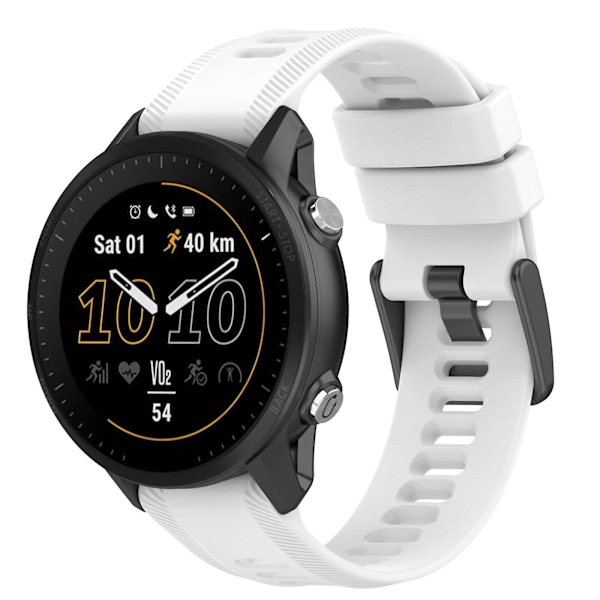 Silikonklokkebånd til Garmin Forerunner 935 White