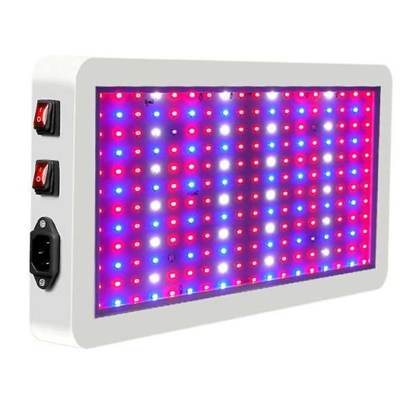 3000 W LED Grow Light Hydroponinen täysi spektri sisäkasvikasvien telttalamppu 2000W-312LEDs UK Plug