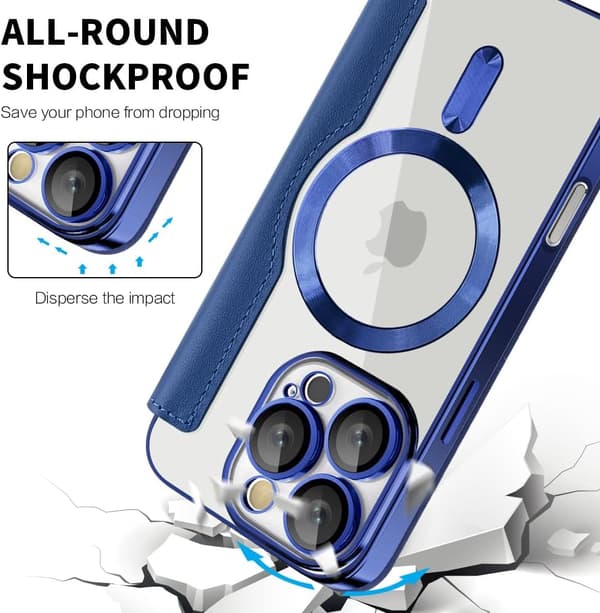 Fodral för iPhone 16 Pro kompatibel med Magsafe (Royal Blue)