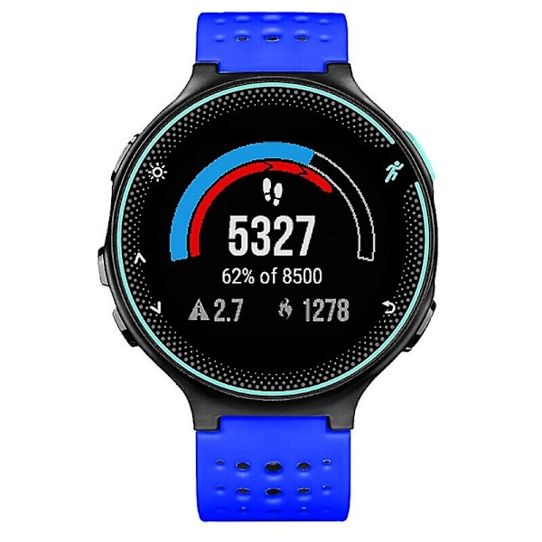 To-farget armbånd til Garmin Forerunner 235 Blue Black