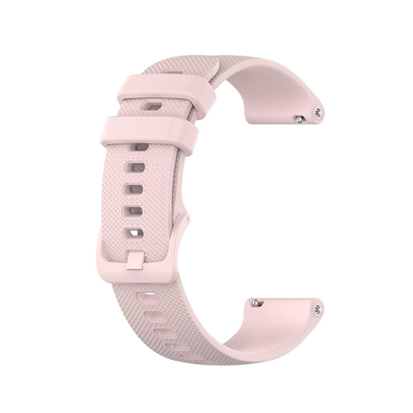 22mm ruudullinen silikoniranneke Xiaomi Watch Color 2:lle Pink