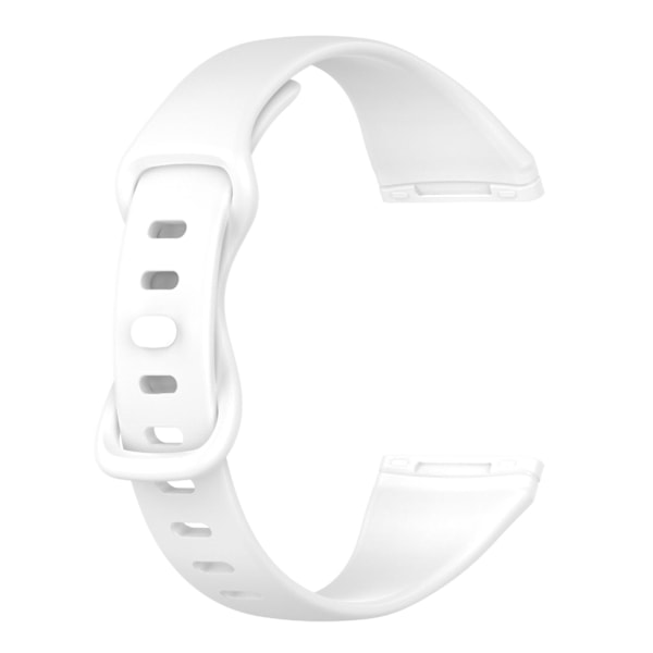 Til Fitbit Versa 4 / Versa 3 / Sense TPU-urrem L White