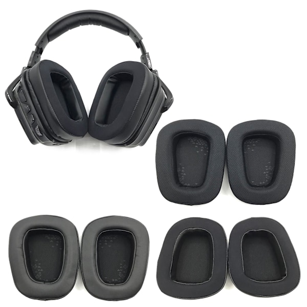 Premium øreputer for G633 G933 hodetelefoner C