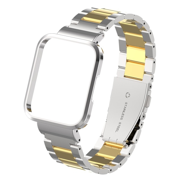 Passar Redmi Watch 2 Lite Metall Tre Remmar Silver And Gold