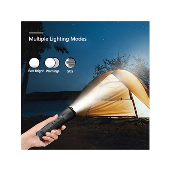 Videokamera med ficklampa 1080P 120 graders vidvinkel videokamera med LED-ficklampa USB-uppladdningsbar IP66 vattentät för